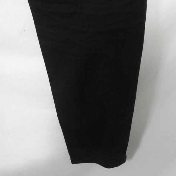 ZARA | size 30 | Black Cotton Denim | Button and Zipper Closure - Picture 16 of 16